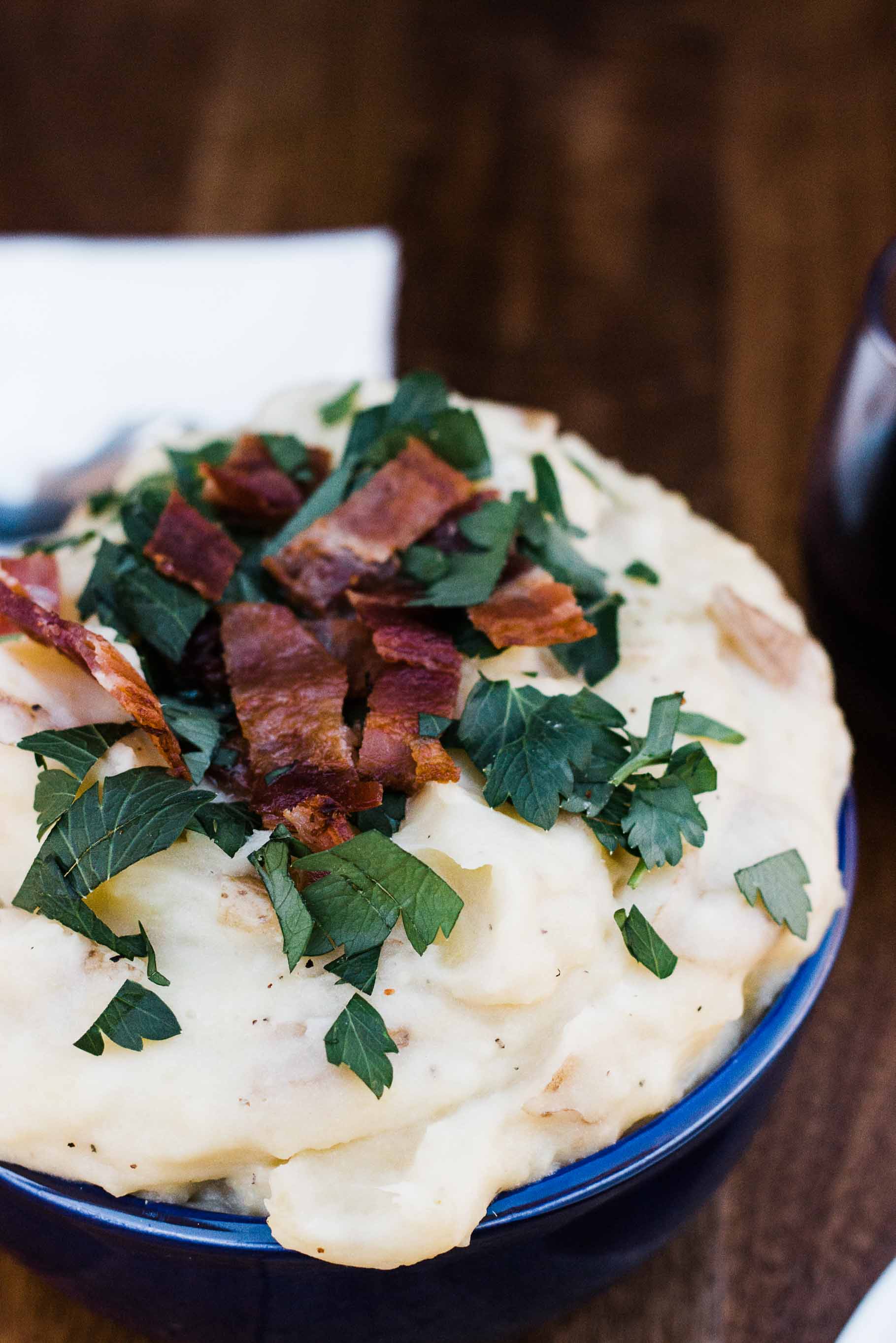 Parmesan Mashed Potatoes - Let's Taco Bout It Blog