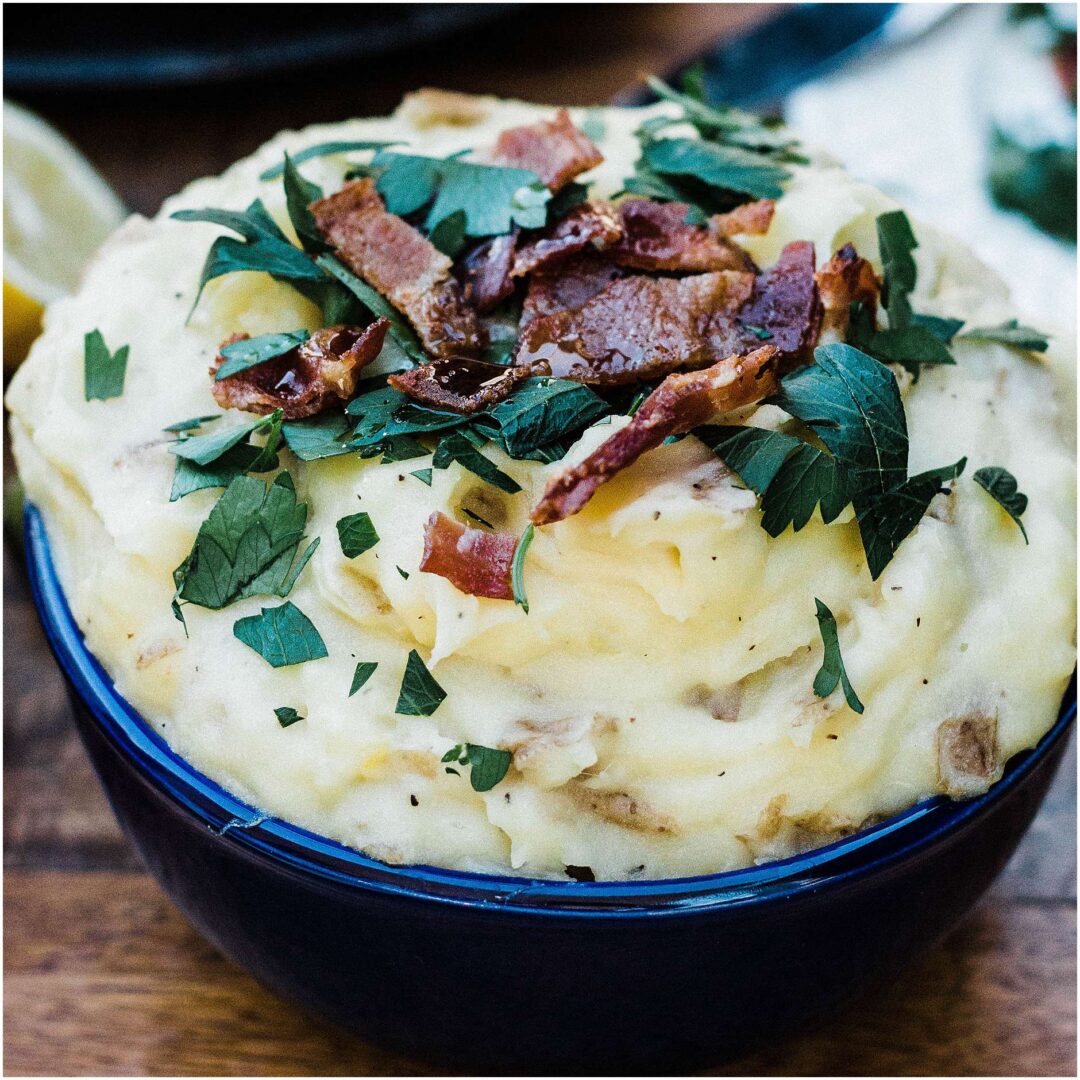 Parmesan Mashed Potatoes - Let's Taco Bout It Blog