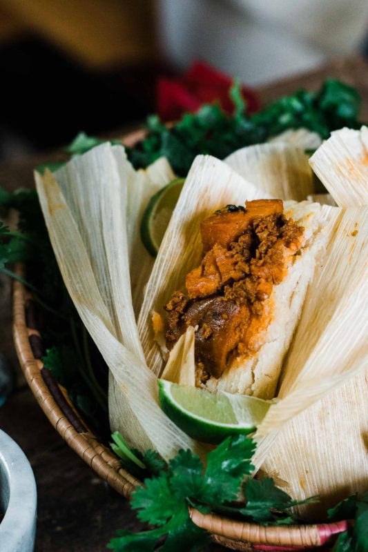 Healthy Tamale Recipe Pumpkin & Chorizo Tamales