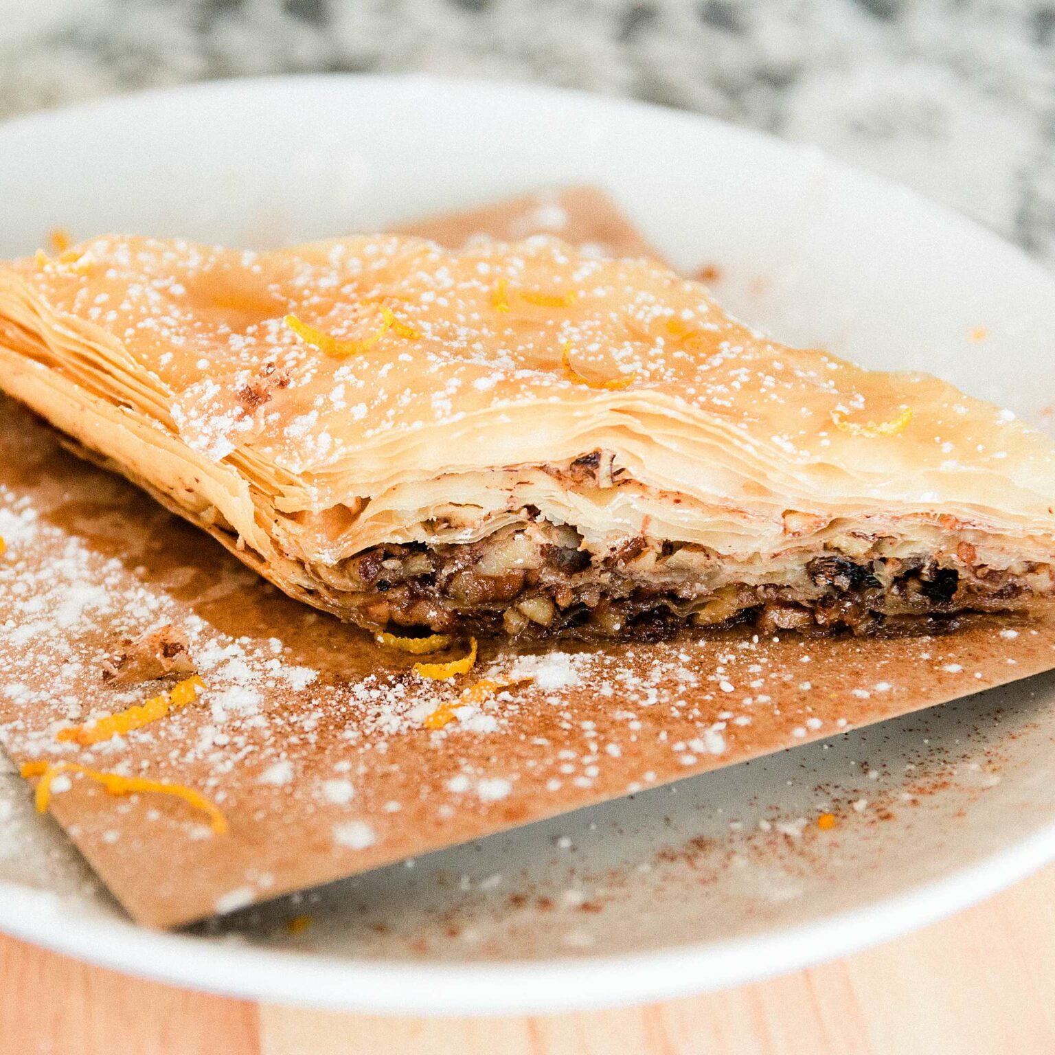 Chocolate Baklava Recipe - Let's Taco Bout It Blog