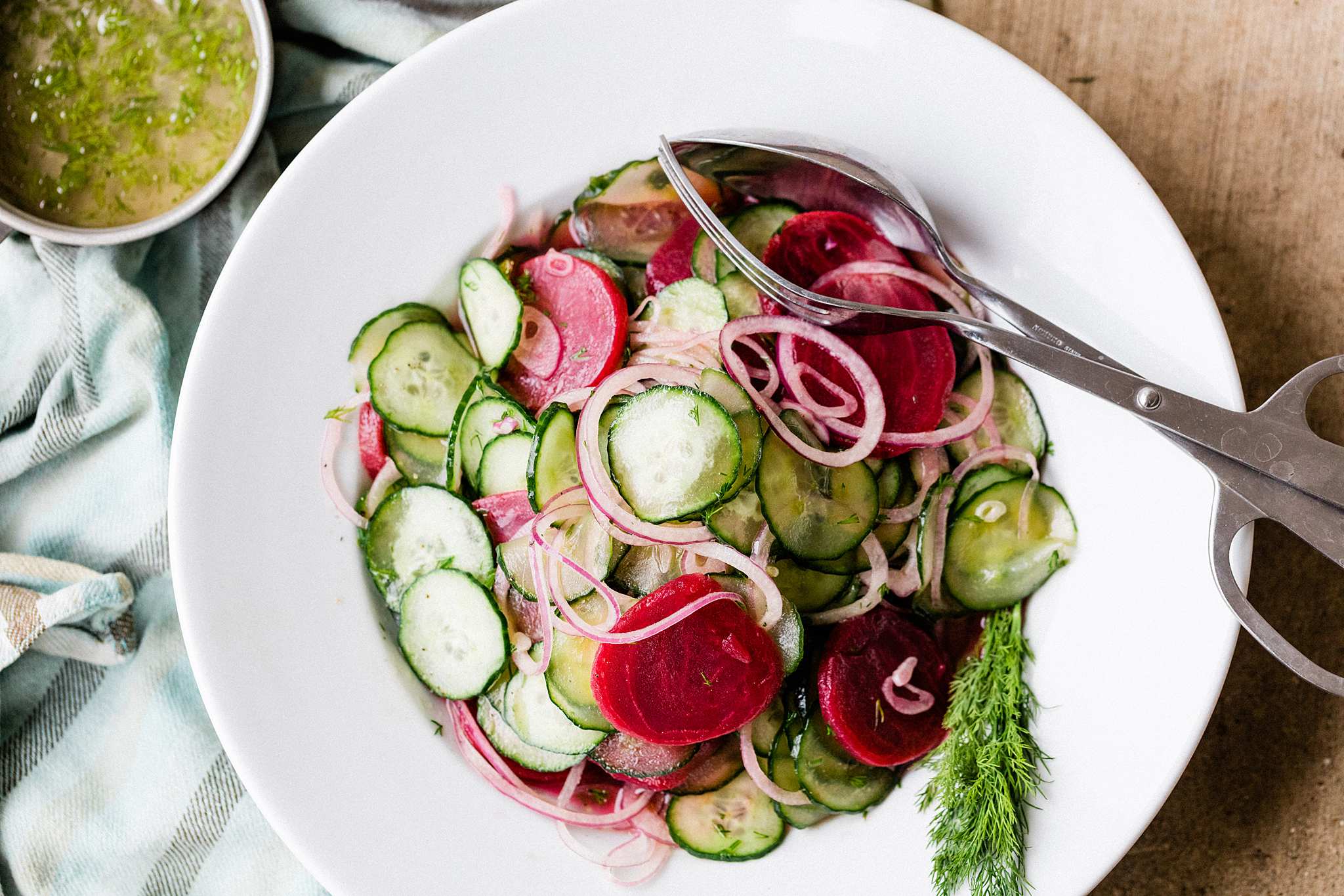Beet & Cucumber Salad - Let's Taco Bout it Blog